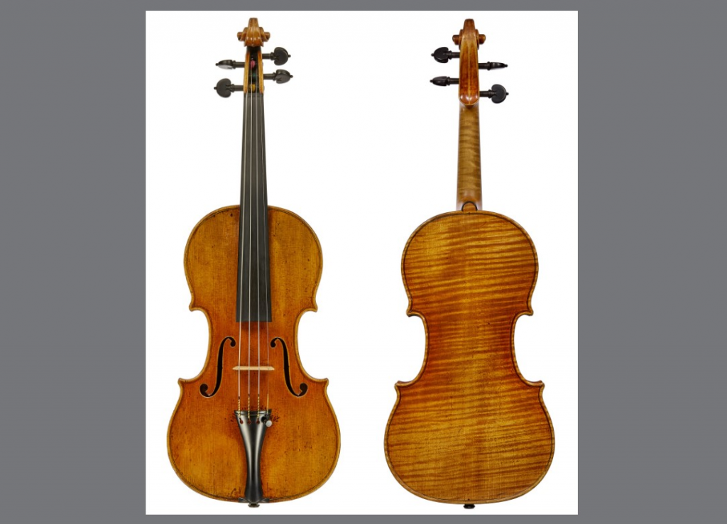 Antique violin called Empress Caterina. 